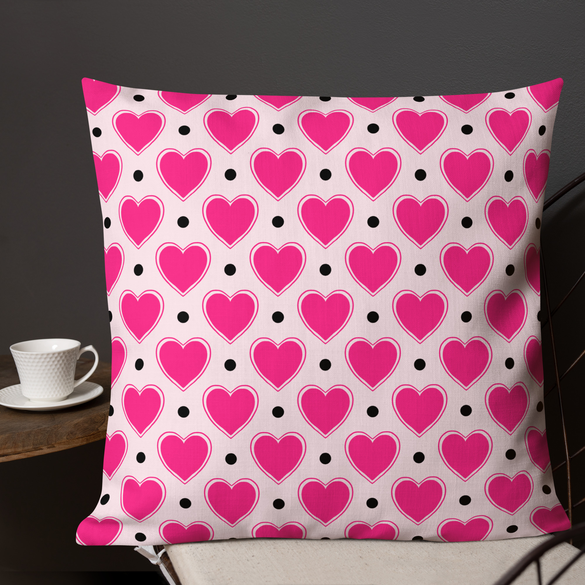Bold Heart Pillow